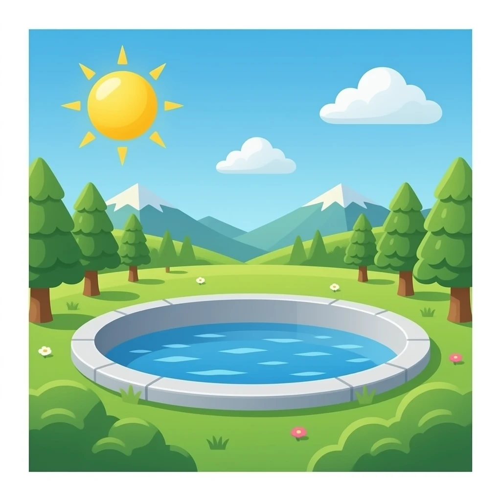 A water chamber emoji