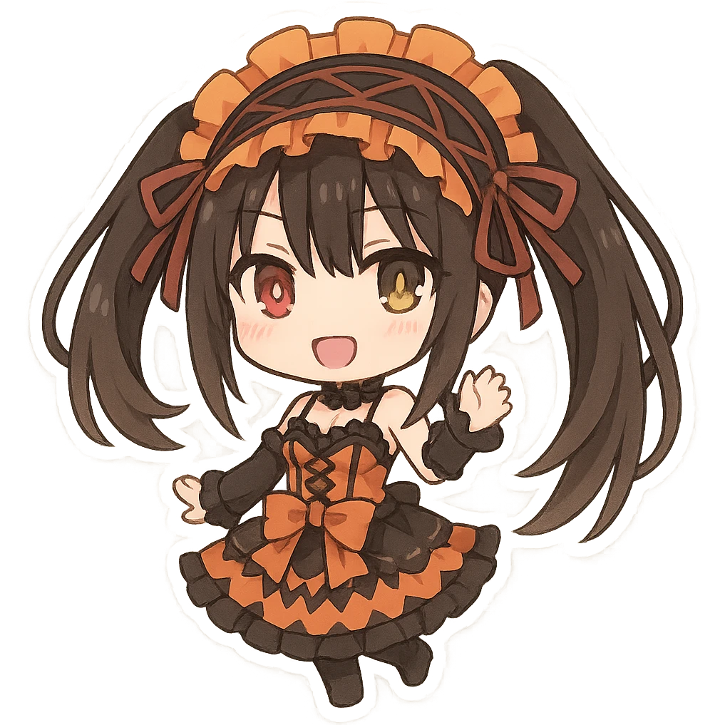 tokisaki kurumi  emoji