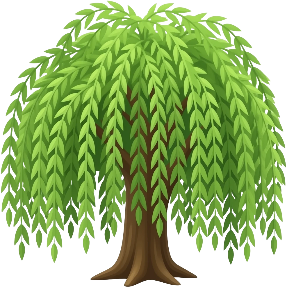 weeping willow emoji