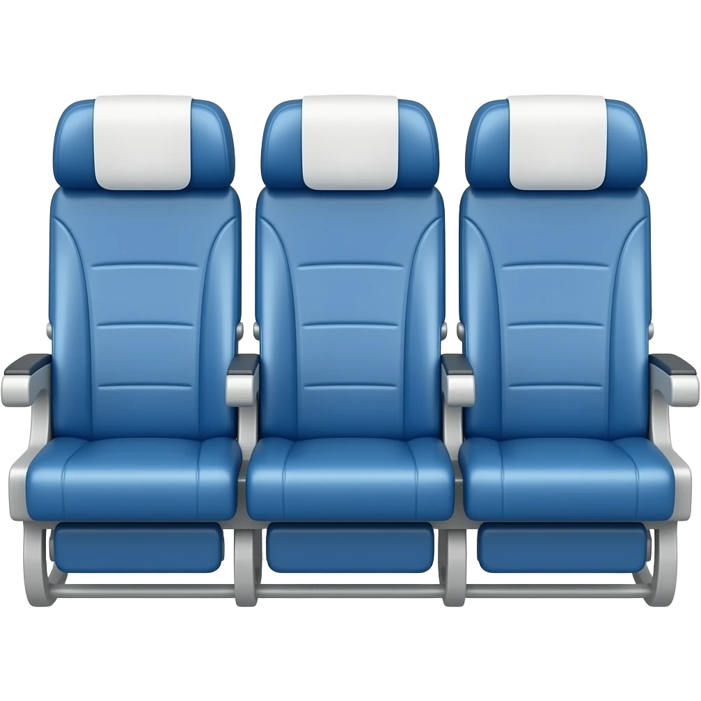airplane seat row emoji