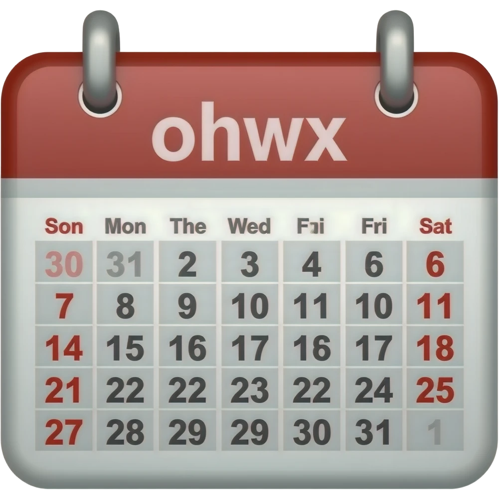 CALENDARIO MAYO emoji