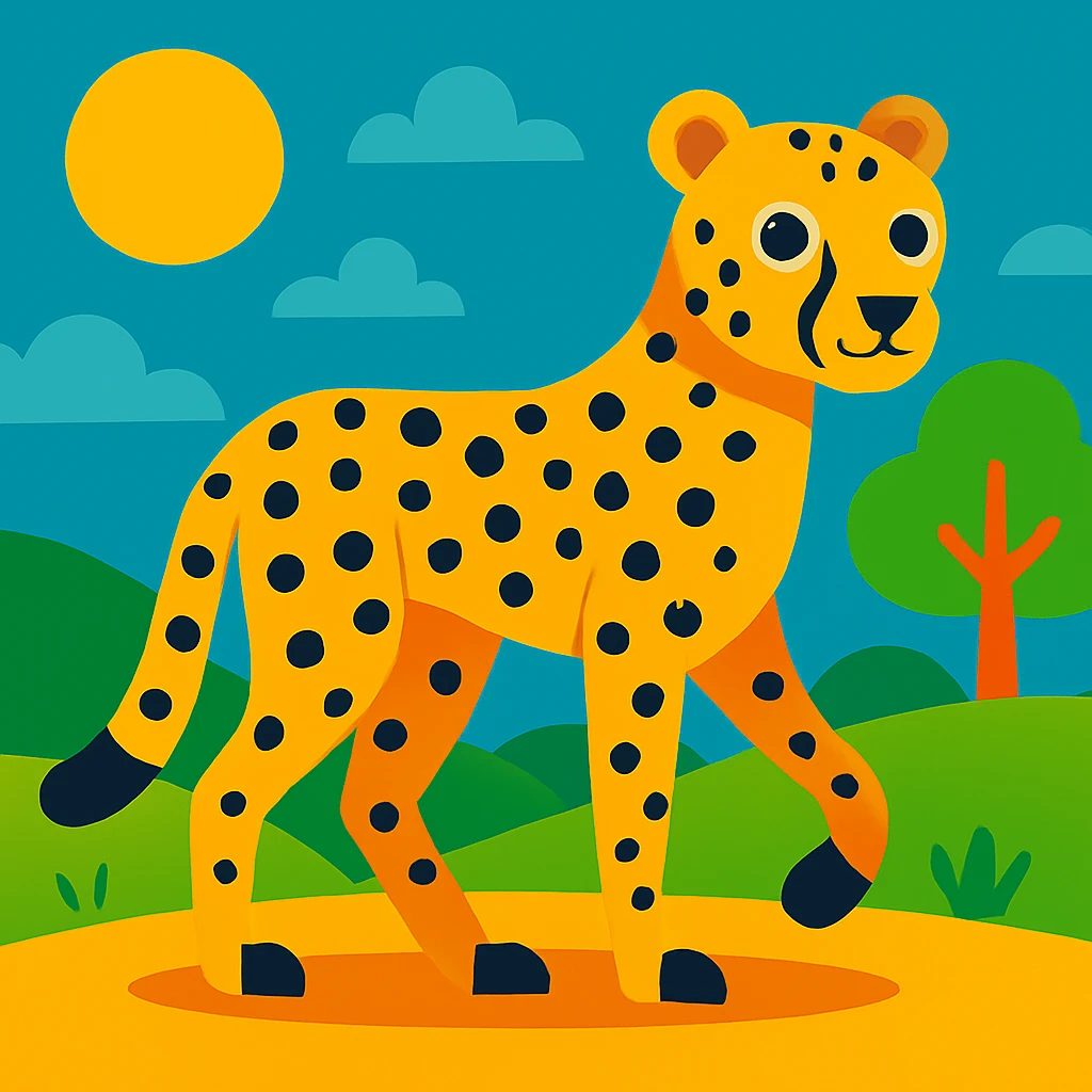 Cheetah emoji