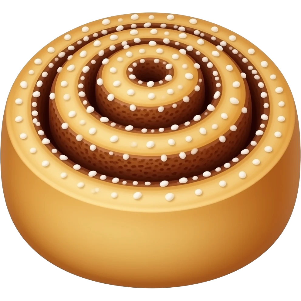 cinnabon cinnamon roll emoji
