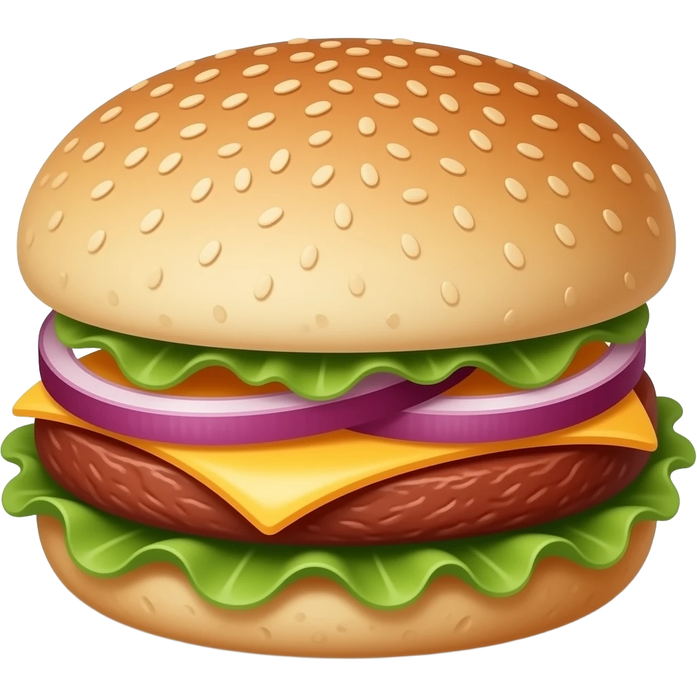 Smoked Meat Sandwich with cheese and onions emoji