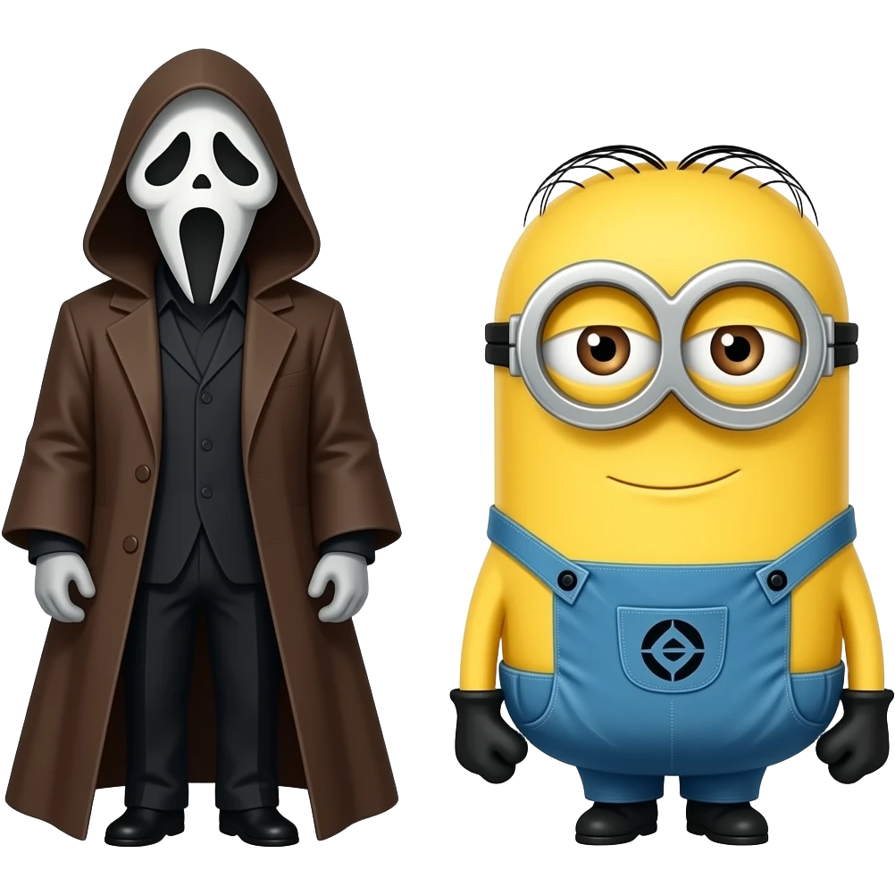 Slenderman e Minions emoji