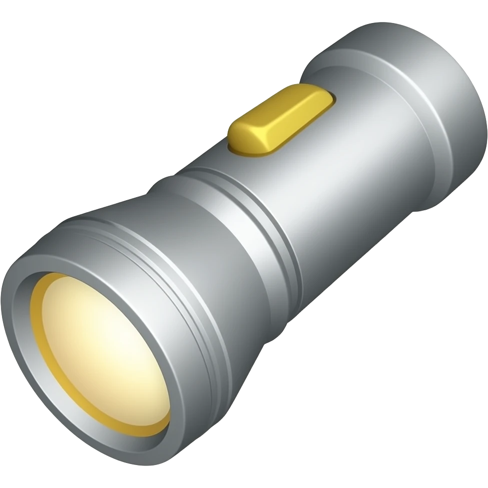 flashlight emoji