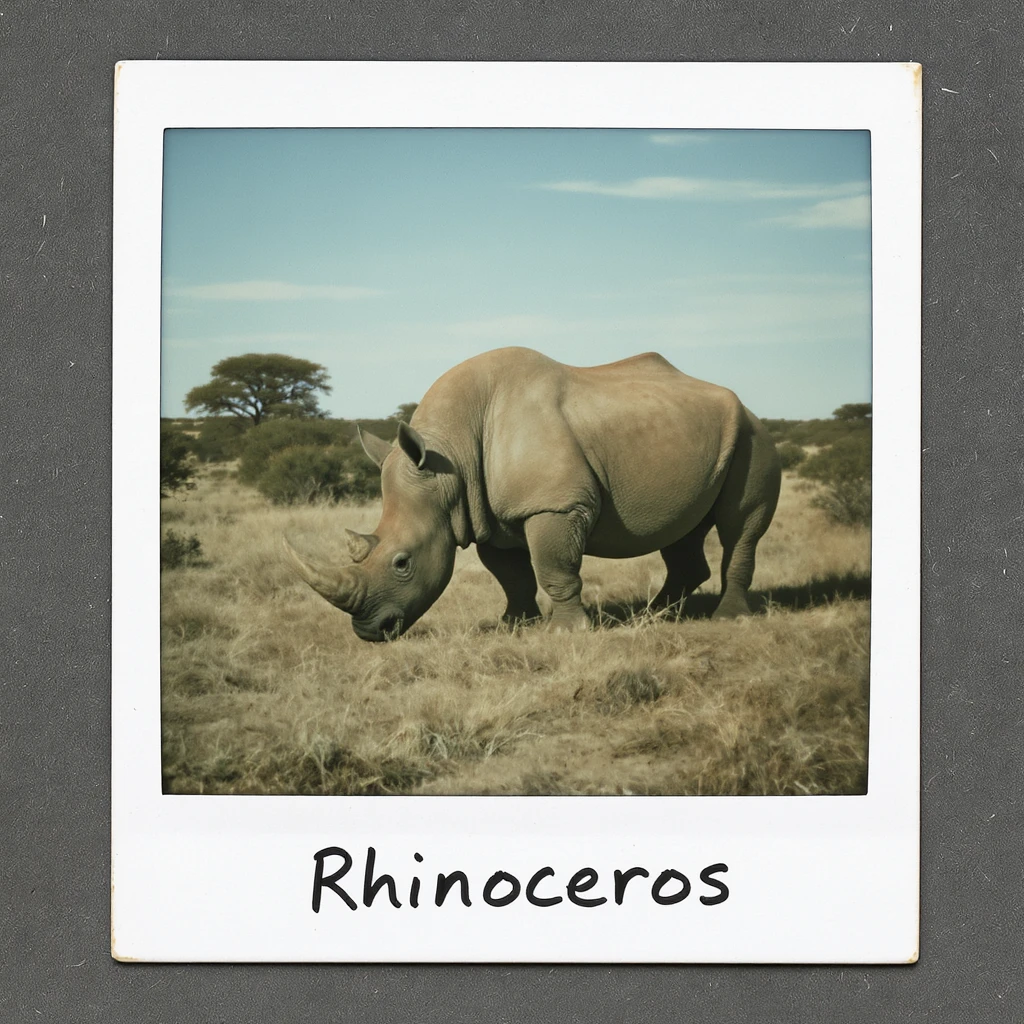 Rhinoceros emoji