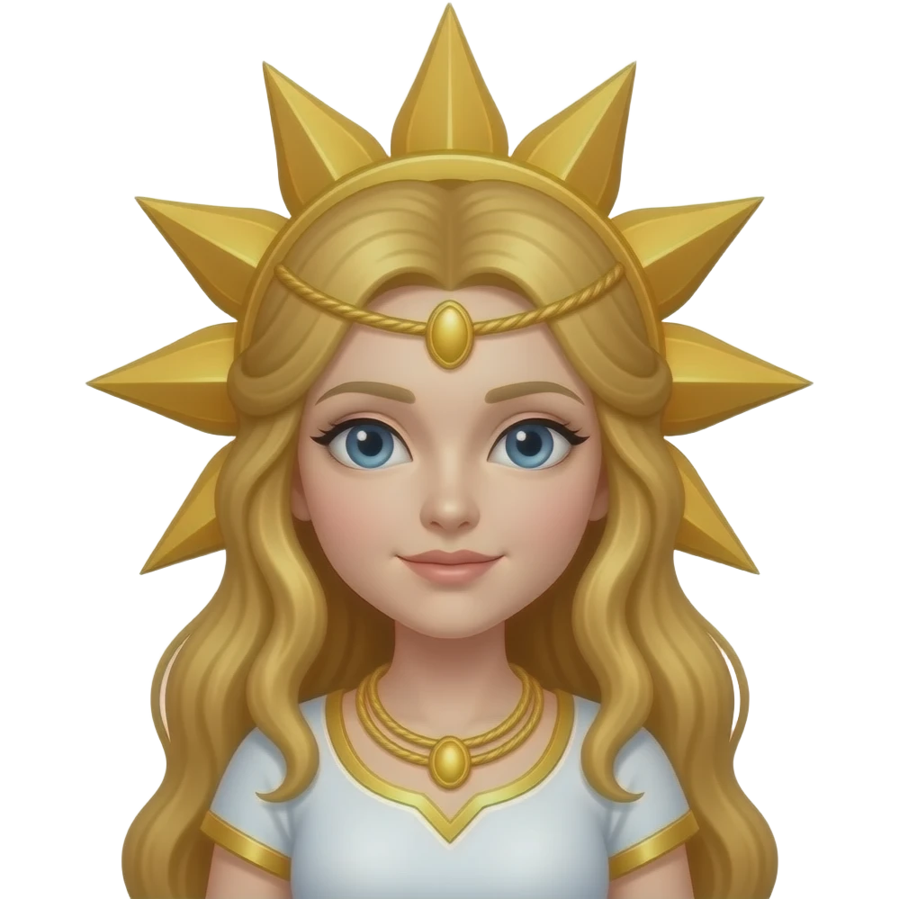 Amaterasu (sun goddess) emoji