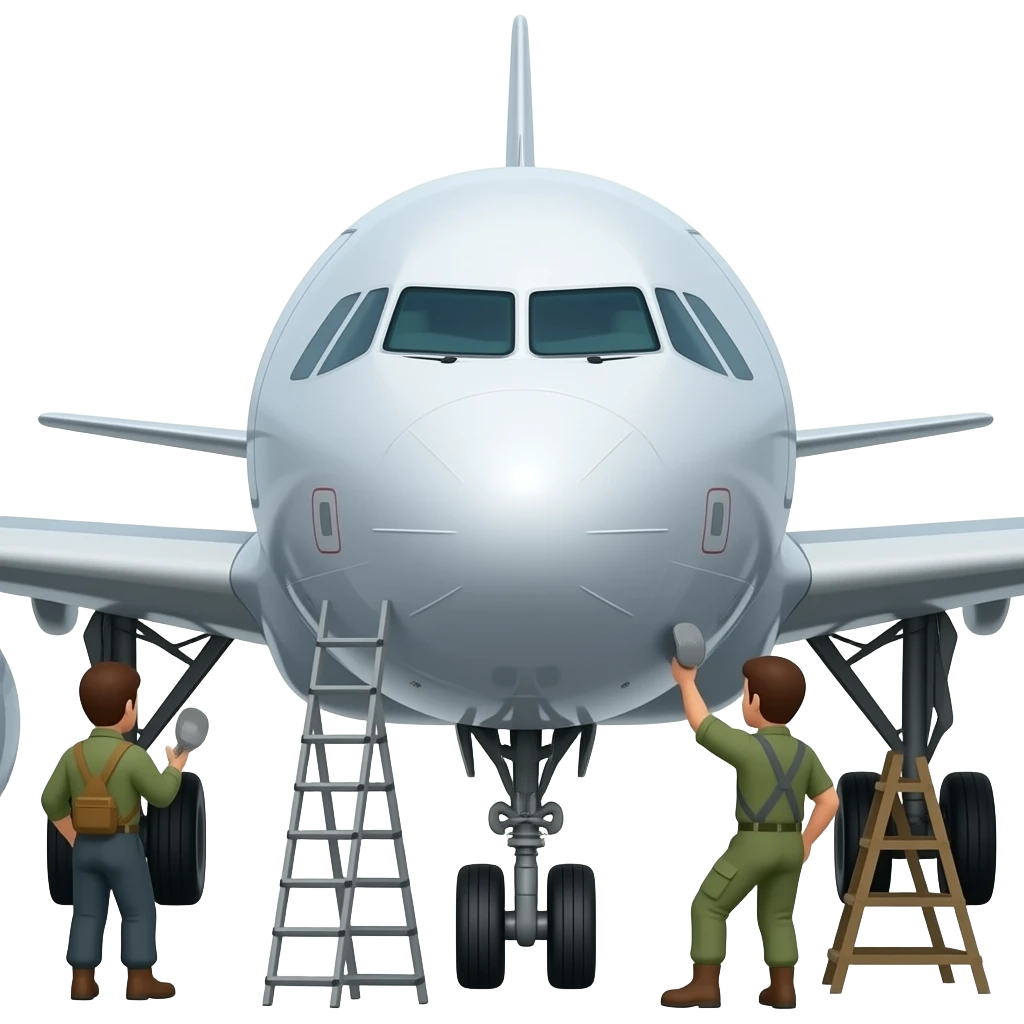 maintanence aircraft emoji