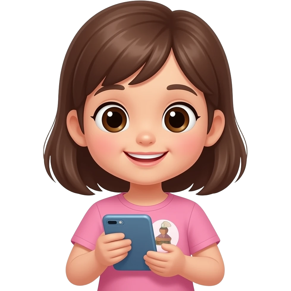 girl counting numbers emoji