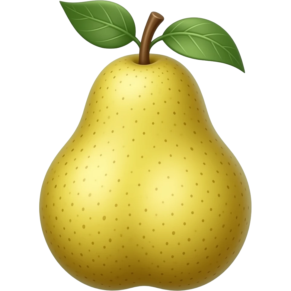 Pear emoji