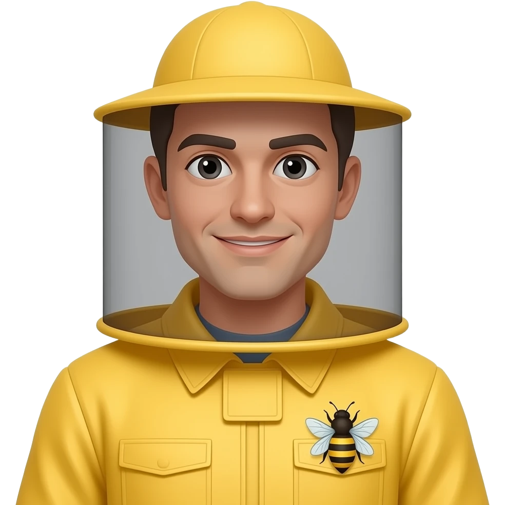 Bee keeper jacket on my emoji emoji