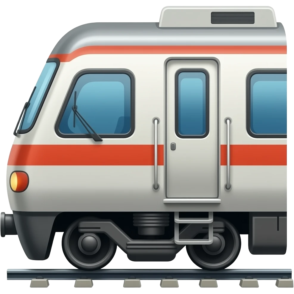 Train on the side emoji