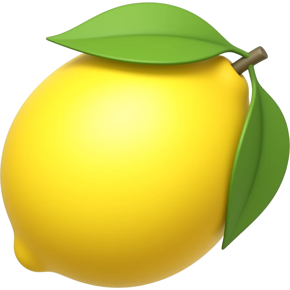 Lemon emoji
