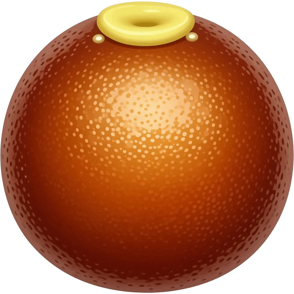 Gulab jamun emoji