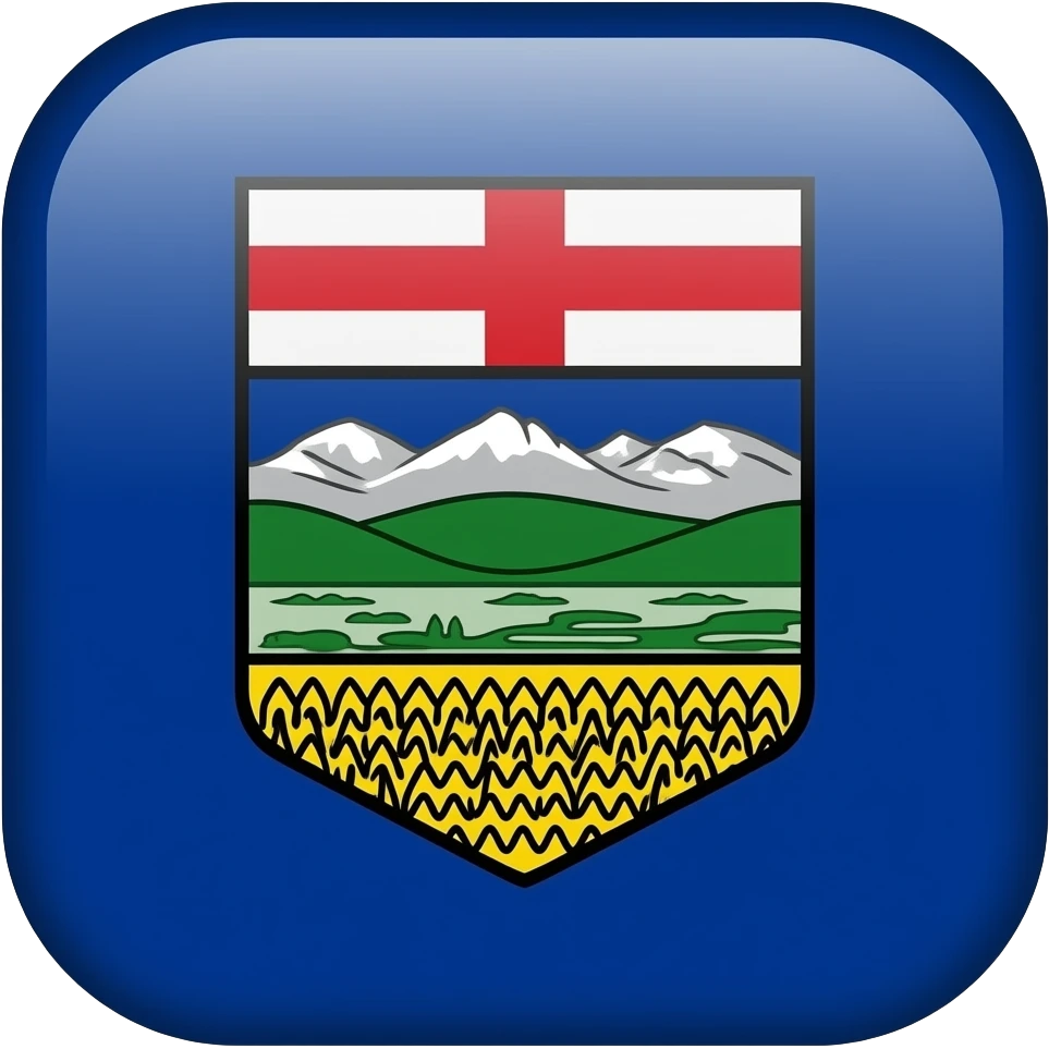 Flag of Alberta emoji