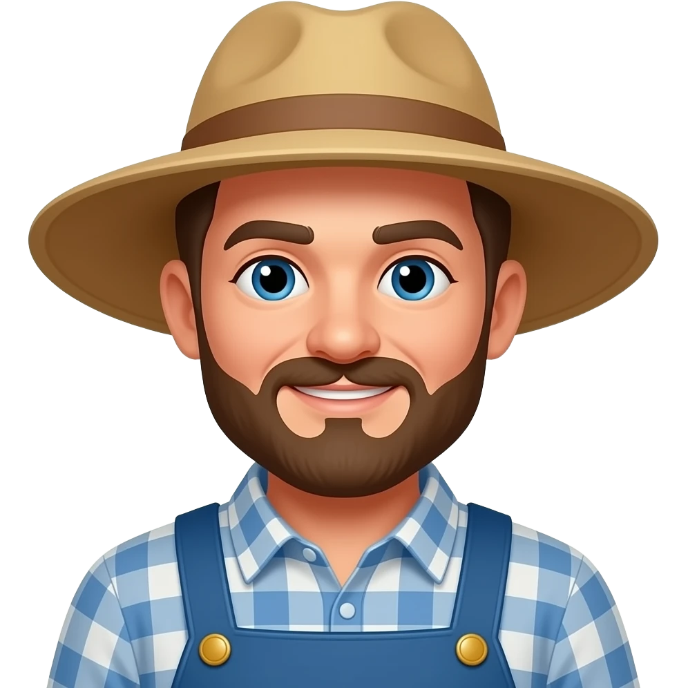 farmer man emoji