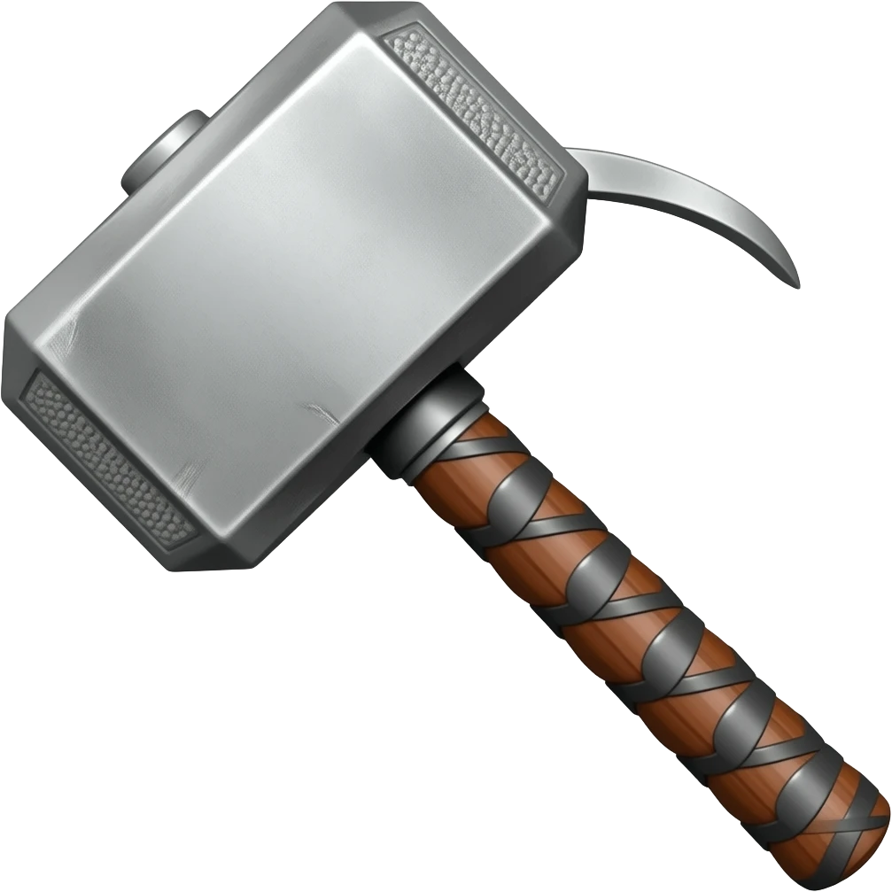 Stormbreaker hammer of thor emoji