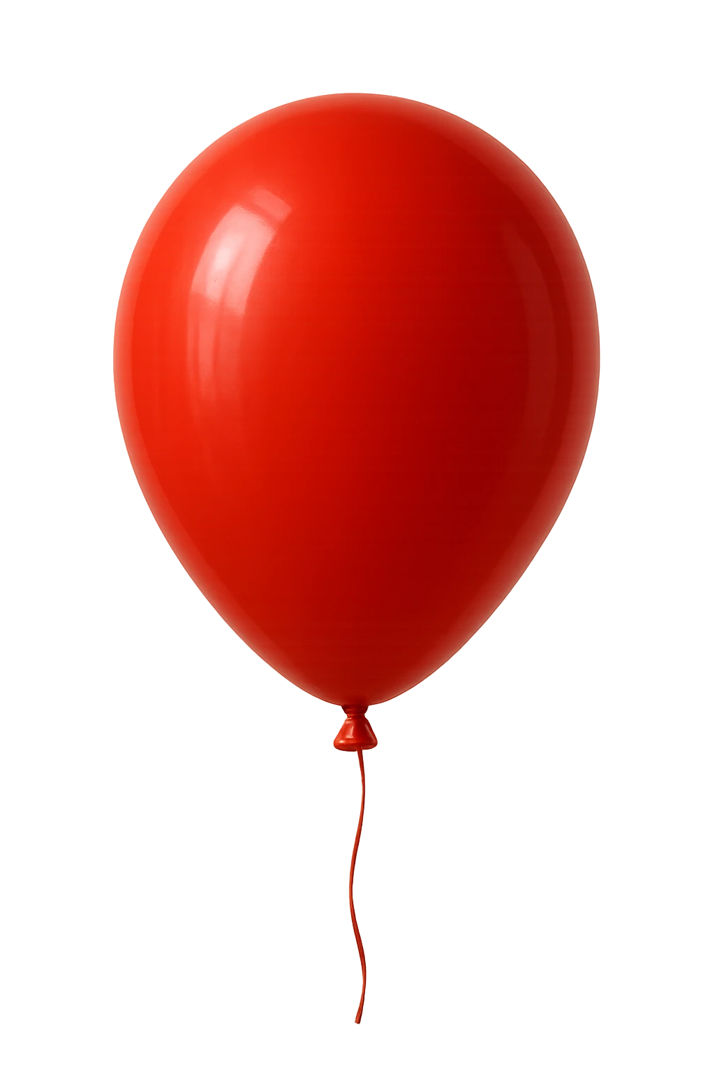 palloncino rosso, iperrealistica 4k emoji