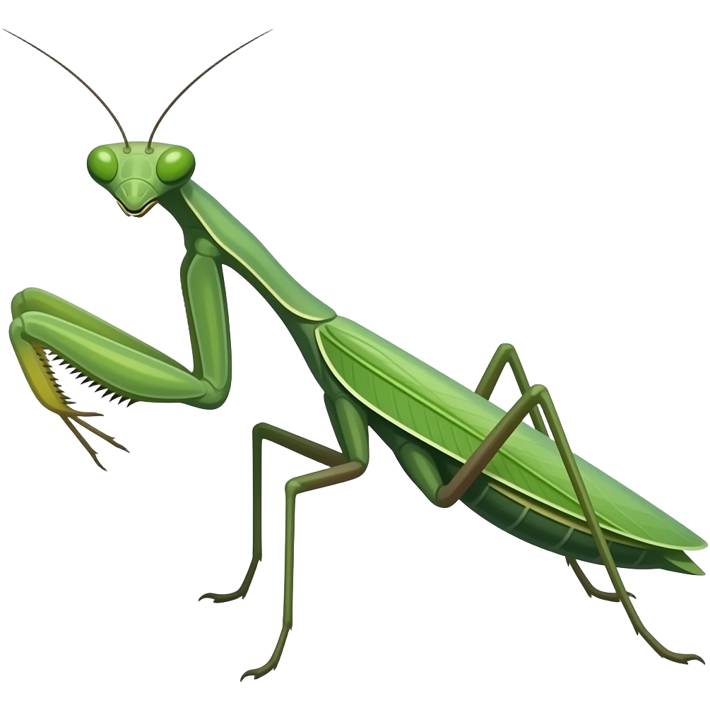 Praying mantis emoji