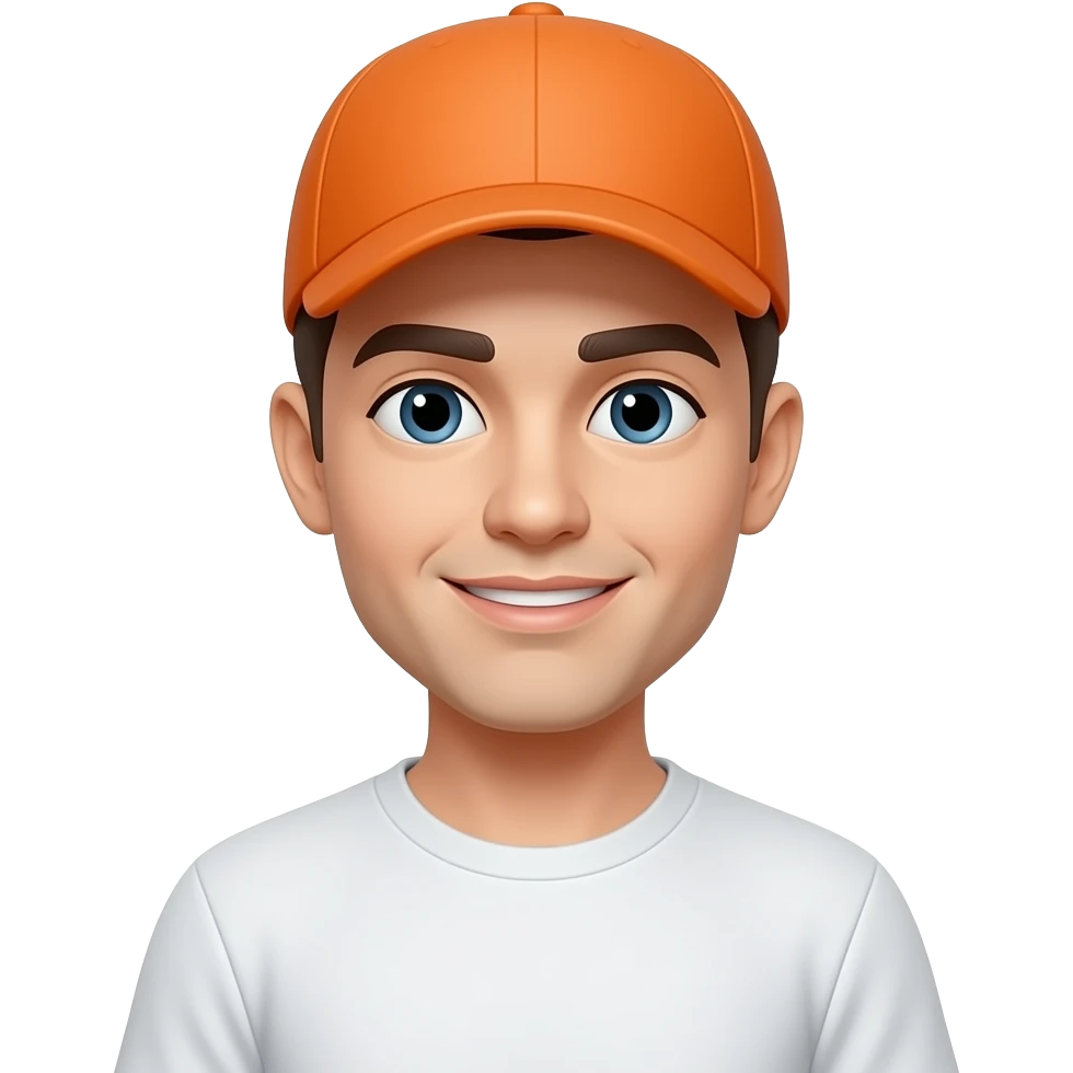 glue emoji with the orange cap on top and the white torso/body emoji