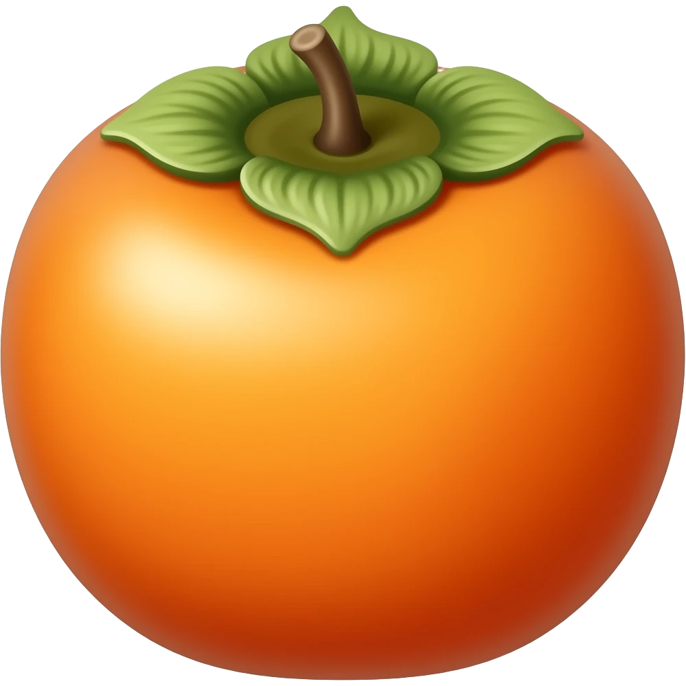 Persimmon emoji