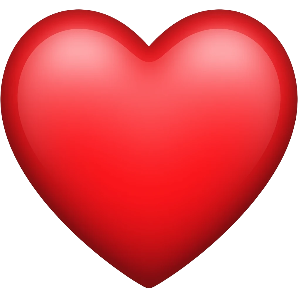 uguale a questa ma con il cuore rosso emoji