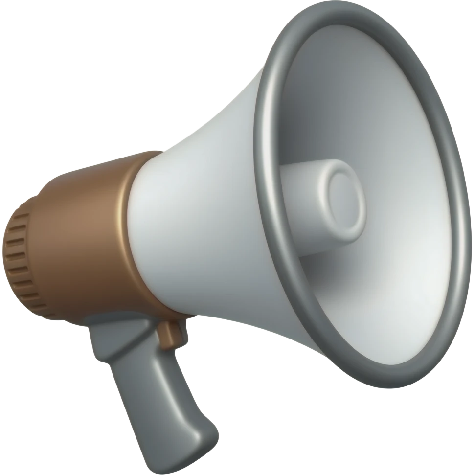 megafono emoji