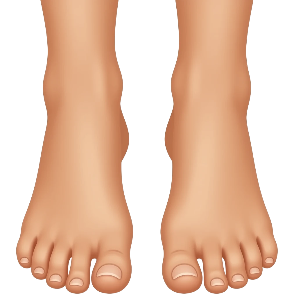 Feet female emoji