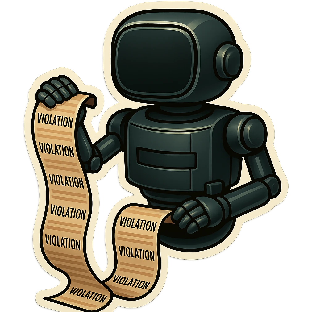 no head bureaucrat robot emoji