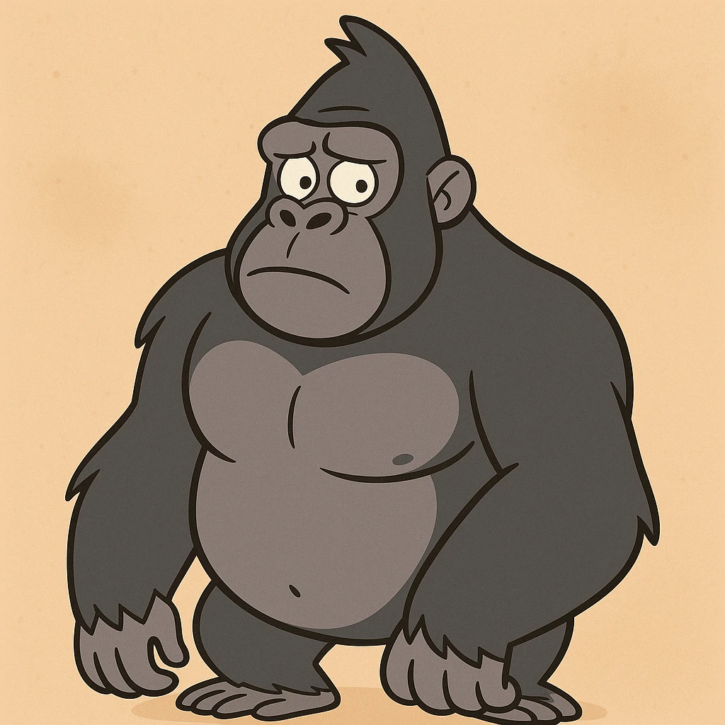 Gorilla emoji