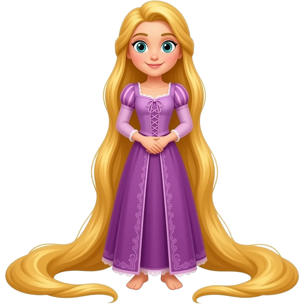rapunzel emoji