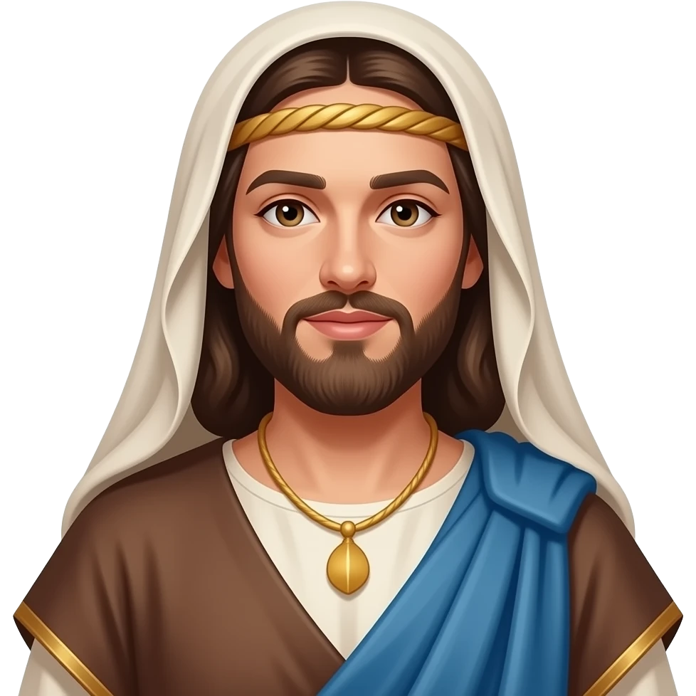 White woman playing the biblical Mrs Noah emoji