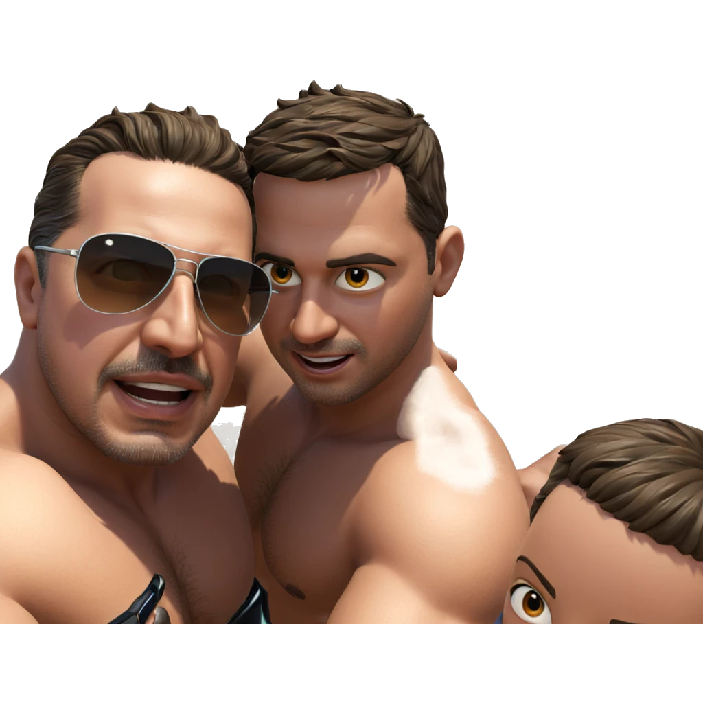 beach day with friends emoji