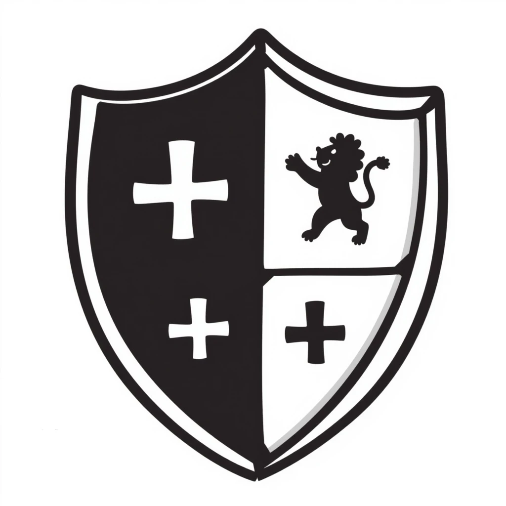A shield emoji