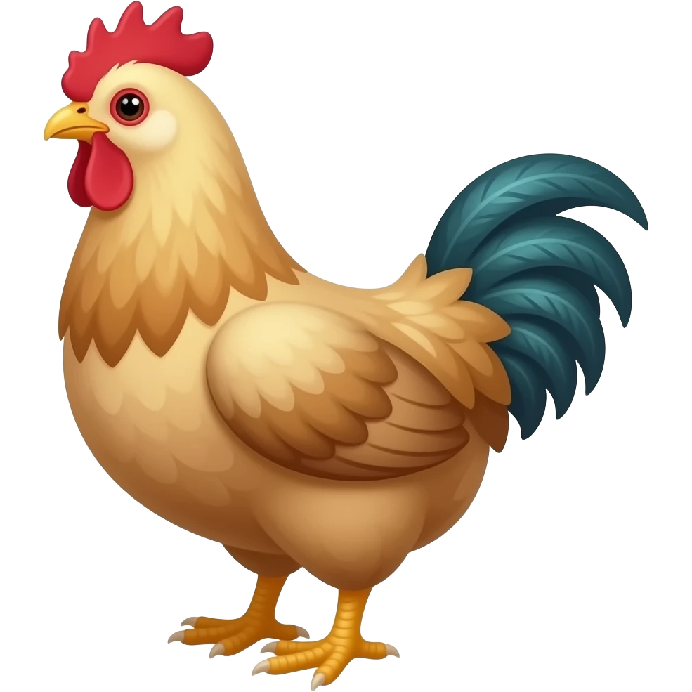 Hen emoji