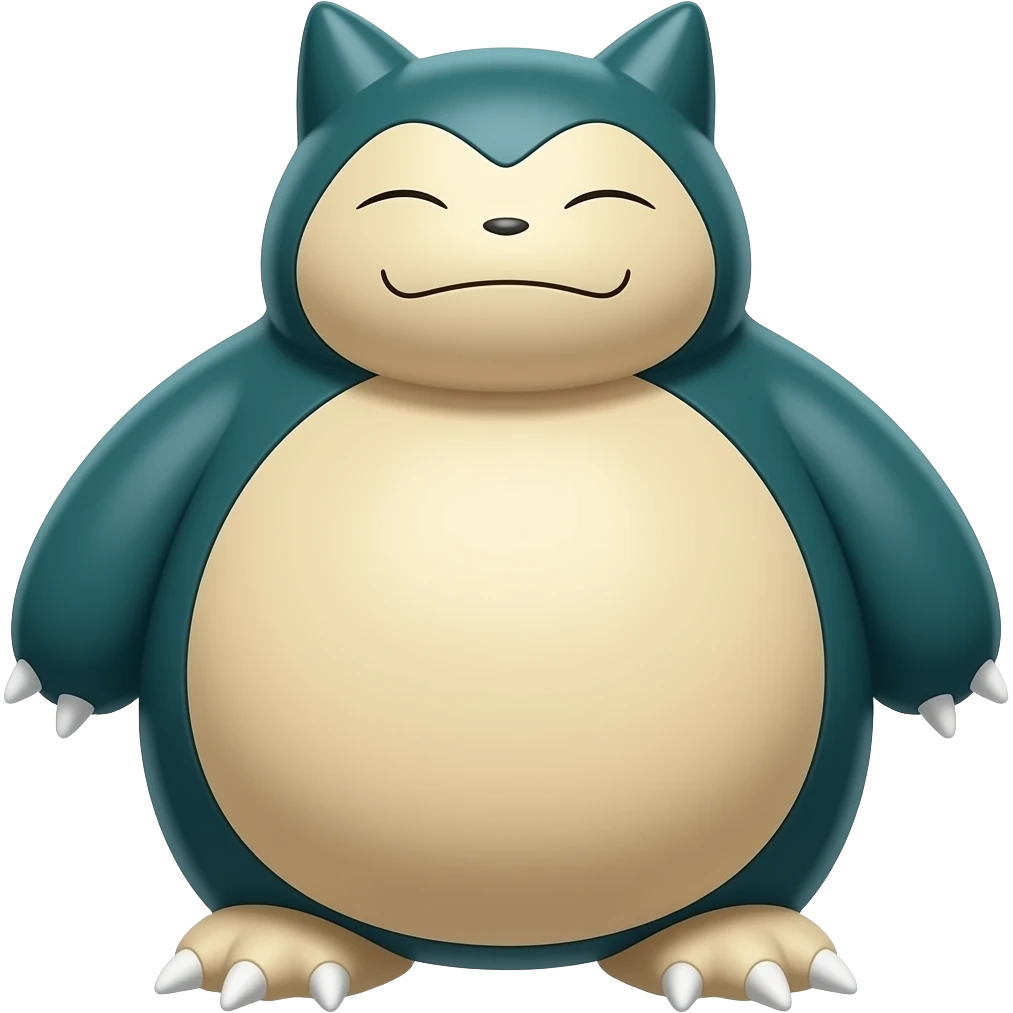 pokemon snorlax emoji