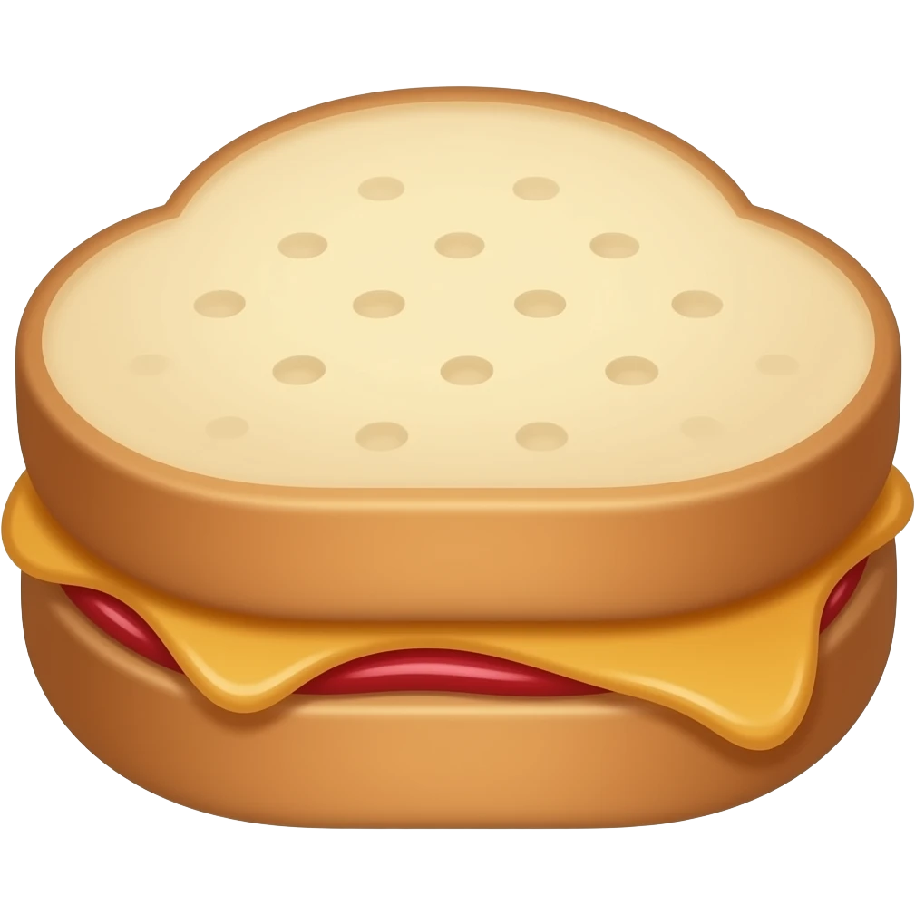Peanut butter jelly sandwich and strong arm emoji emoji