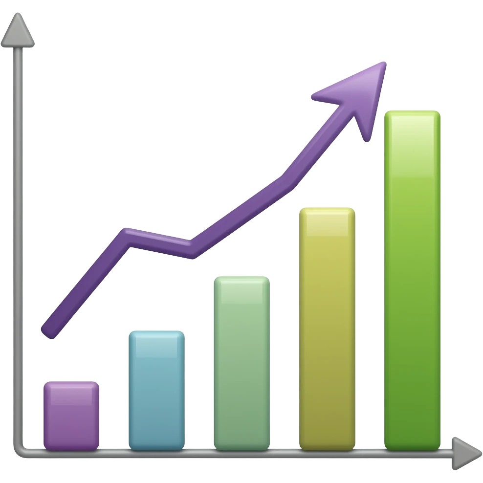 perfomance growth marketing diagram aehstetic emoji