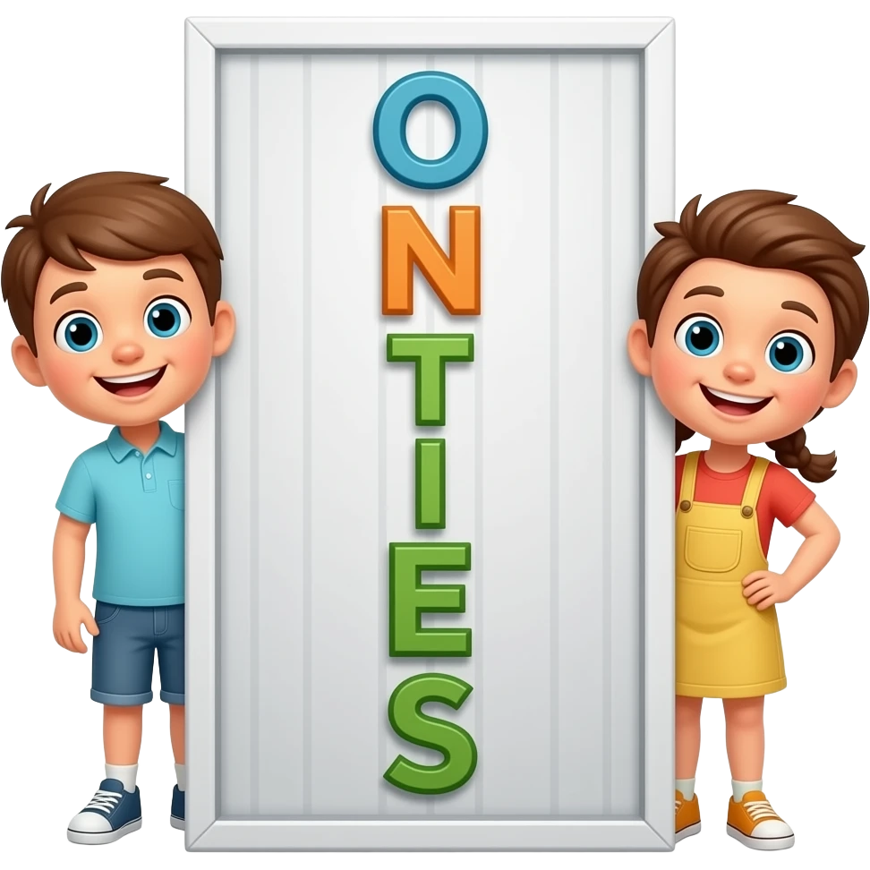 BESTIES   VERTICAL LETTERS SIGN emoji