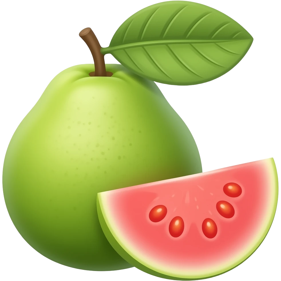 Guava emoji