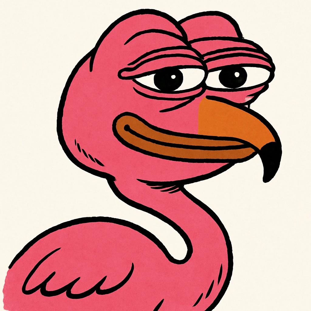 flamingo emoji