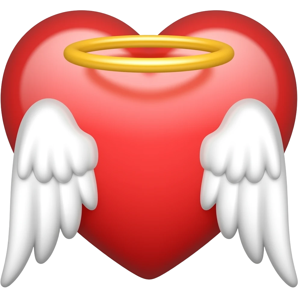 heart wings emoji