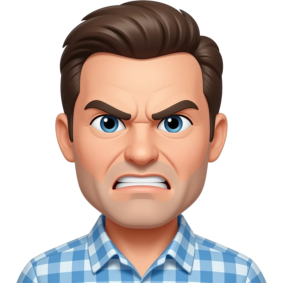 angry dad emoji