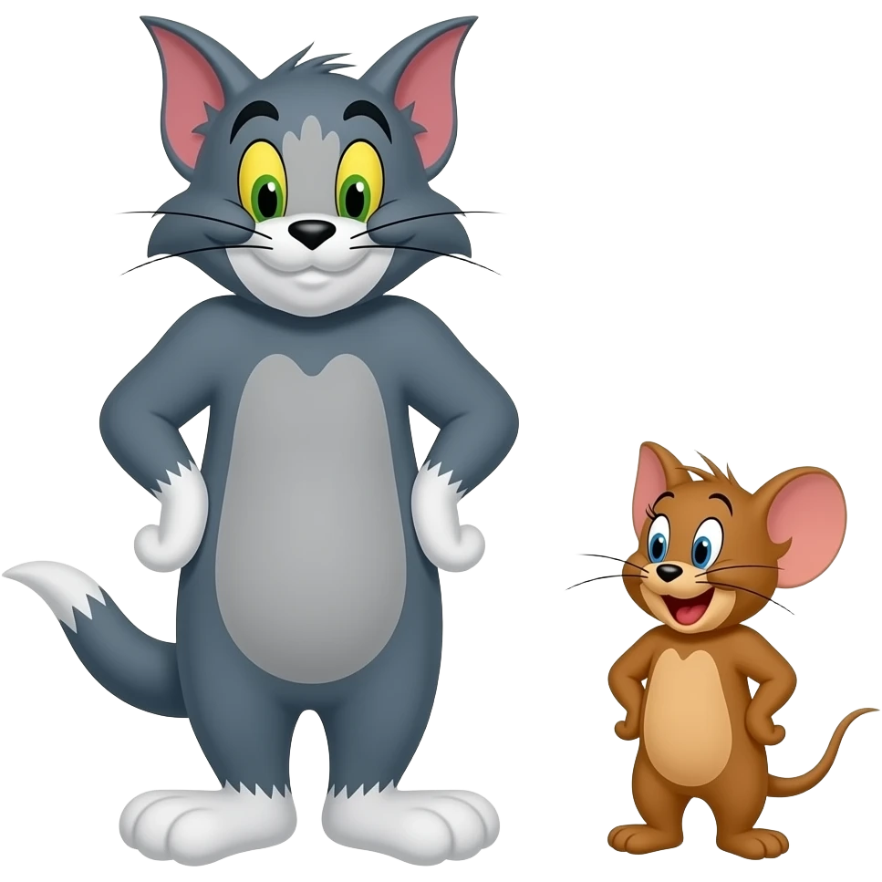 Tom and Jerry real emoji