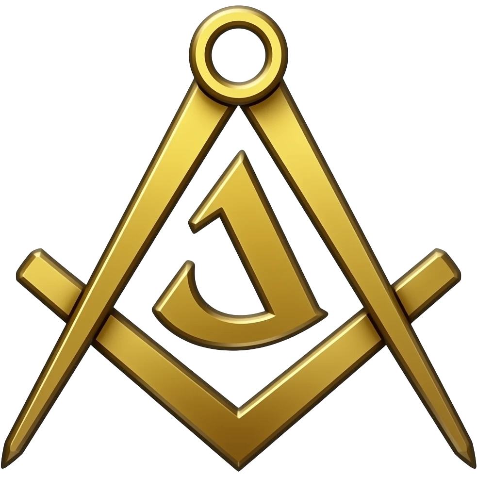 Freemason emblem emoji