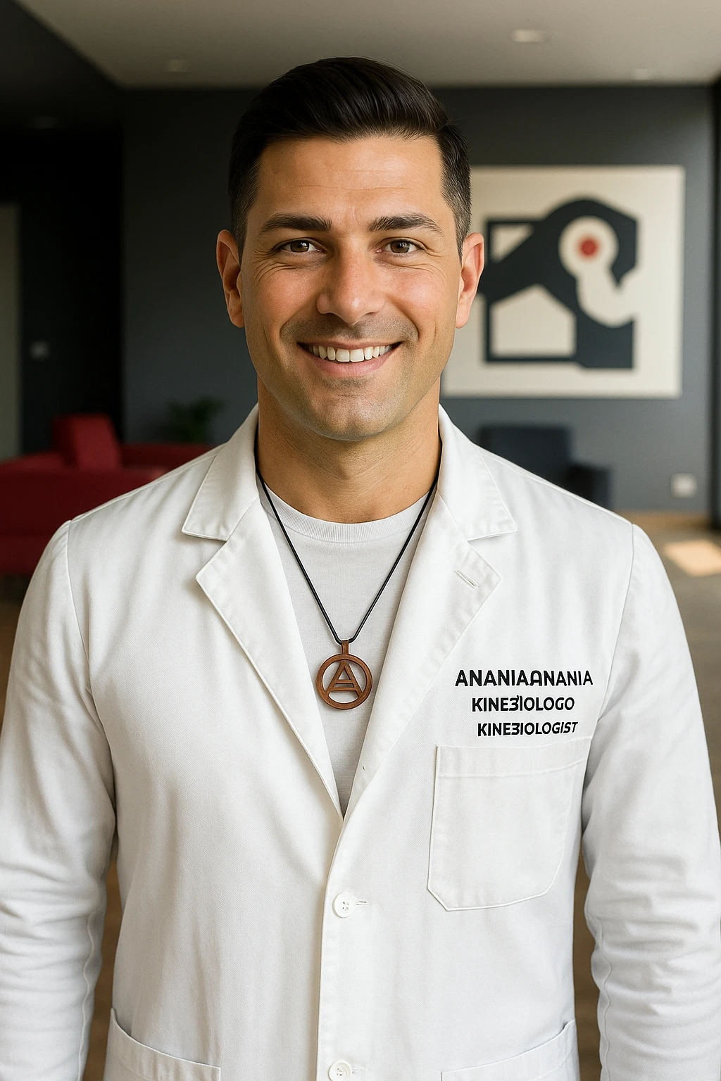 Kinesiologo chiamato Antonio Anania, immagini iperrealistiche emoji