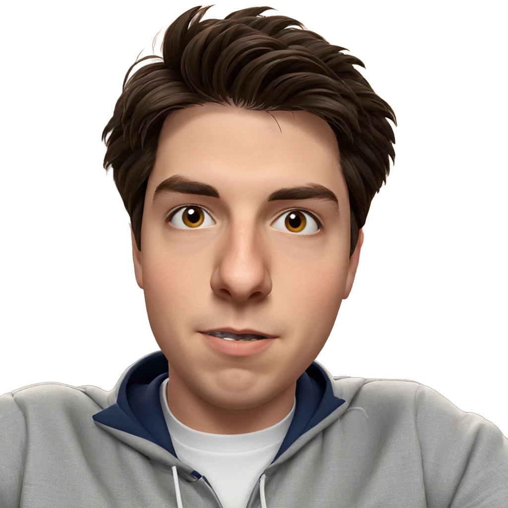 casual portrait of a boy emoji