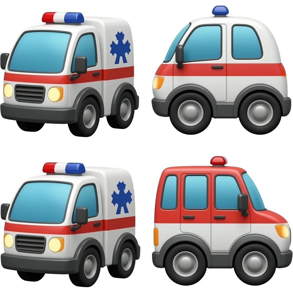 Monster Emergency Vehicles emoji
