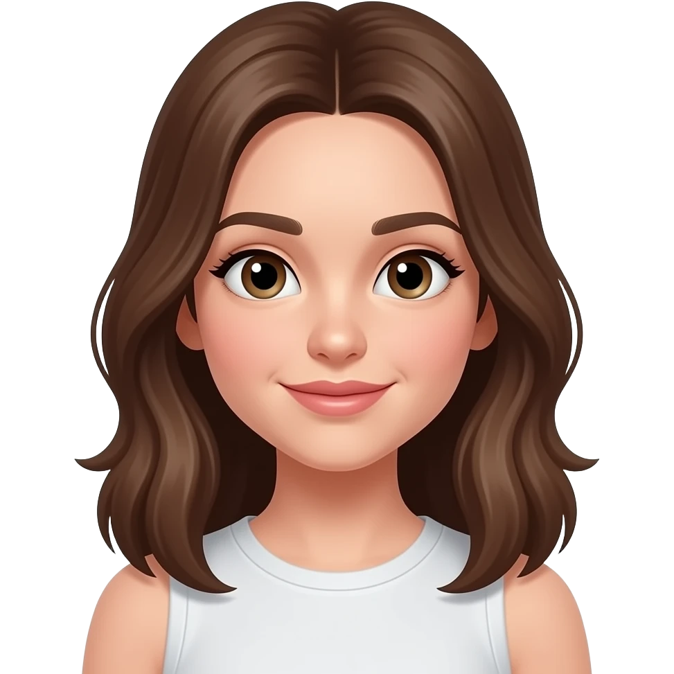 una mujer adolescente muy sexy emoji